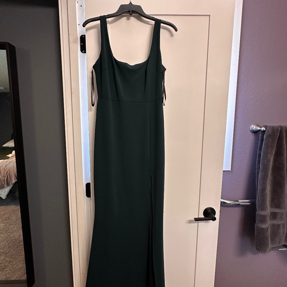 BHLDN Emerald Bridesmaid Dress